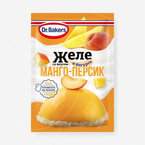 Желе "Манго-персик и йогурт" Dr. Bakers 33 г 30132